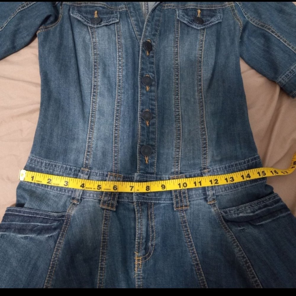 Denim Mini Dress - Picture 14 of 14